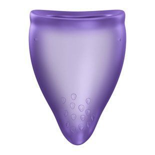Менструальная чаша Fun Factory FUN CUP SIZE B Black Currant, многоразовая, диаметр 4,3 см, объем 30 мл