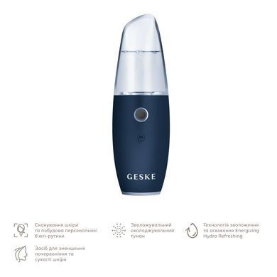 Зволожувач для шкіри обличчя GESKE Facial Hydration Refresher 4 in 1 midnight