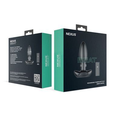 Анальная вибропробка Nexus Beat Butt Plug