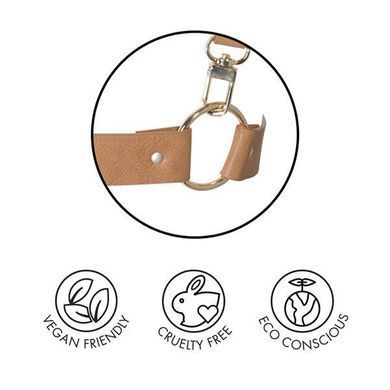 Наручники Bijoux Indiscrets MAZE - Wide Cuffs Brown