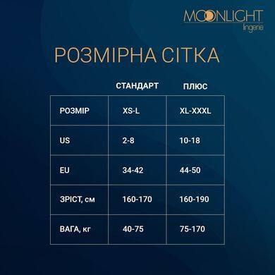 Сетчатое платье Moonlight Model 17 XS-L Black