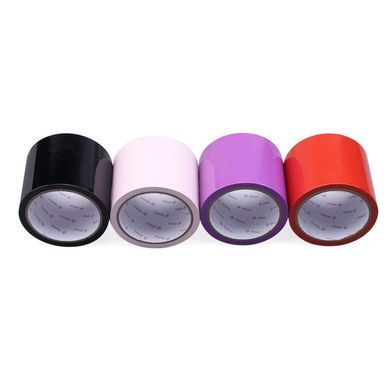 Скотч для бондажа LOCKINK SEVANDA Electrostatic Tape, фиолетовая, 16 м