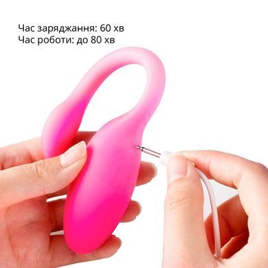 Смарт-виброяйцо Magic Motion Flamingo Max Pink 2 в 1: виброяйцо и тренажер Кегеля, 10 режимов