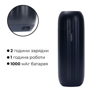 Интерактивный смарт-мастурбатор с вибрацией и посасыванием Svakom Sam Neo 2
