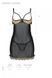 Эротический пеньюар Passion MARINA CHEMISE, S/M, beige