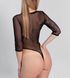 Сексуальное прозрачное боди сетка Sheril с рукавами Art of Sex - Sheril черный, L-2XL