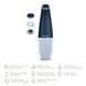 Очищуючий засіб для обличчя GESKE Aqua-Stream Face Cleanser 8в1 midnight