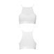 Спортивний топ з прозорою вставкою Passion PS006 TOP L, white