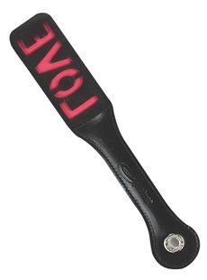 Шлепалка Sportsheets Leather Love Impression Paddle