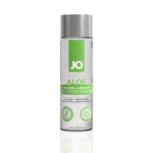 Смазка на водной основе JO H2O Organic Aloe (236 мл), увлажняющий и успокаивающий эффект