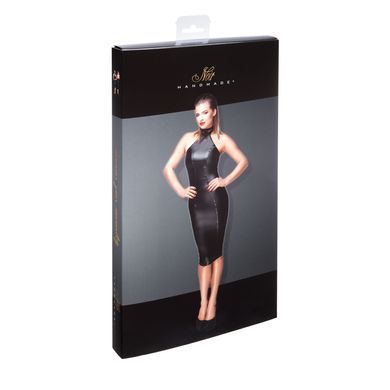 Платье-карандаш с мокрым эффектом Noir Handmade F160 Powerwetlook pencil dress, XL