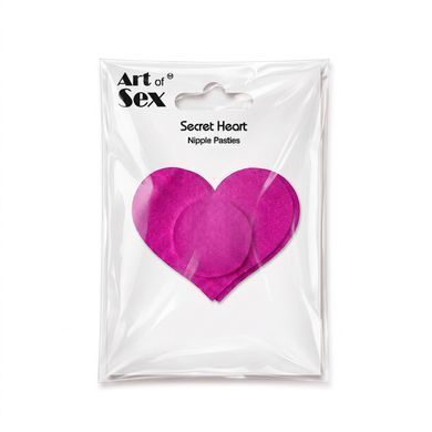 Пестис-сердечки Art of Sex - Secret Heart, розовый