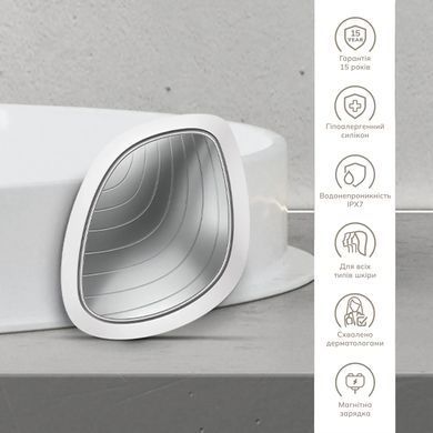 Ультразвукова маска тепло та холод GESKE Sonic Warm&Cool Mask 9в1 white