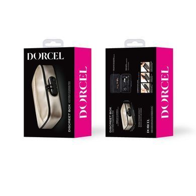 Кейс для игрушек Dorcel DISCREET BOX LUXURY GOLD, кодовый замок, 27&times;16&times;7,62 см