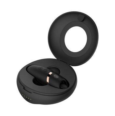 Мини-вибратор с язычком Rosy Gold - Vibrating & Licking Dual Stimulator