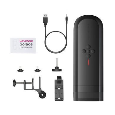 Интерактивный смарт-мастурбатор Lovense Solace, до 280 фрикций в минуту, до 12,5 часов работы
