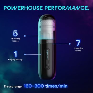 Смарт-мастурбатор Kaotik Labs The Shockwave, режим edging, имитация фрикций