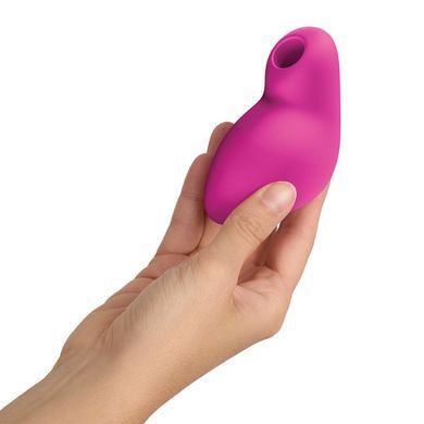 Вакуумный стимулятор с вибрацией Fun Factory Allure Magenta, 11 + 12 режимов работы, перезаряжаемый