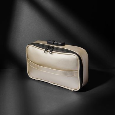 Кейс для игрушек Dorcel DISCREET BOX LUXURY GOLD, кодовый замок, 27&times;16&times;7,62 см
