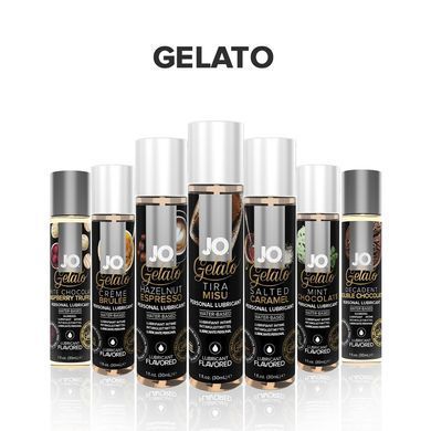 Смазка на водной основе JO GELATO Tiramisu (120 мл) без сахара, парабенов и пропиленгликоля