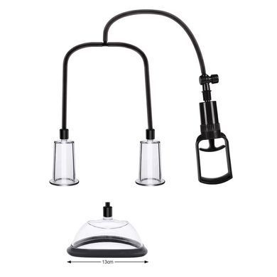 Вакуумная помпа для груди и сосков Men Powerup Passion Pump
