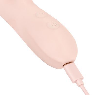 Вибратор-кролик Good Vibes Only - SHAI Thrusting Vibrator Soft Silicone - Pink