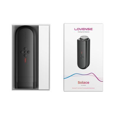 Интерактивный смарт-мастурбатор Lovense Solace, до 280 фрикций в минуту, до 12,5 часов работы