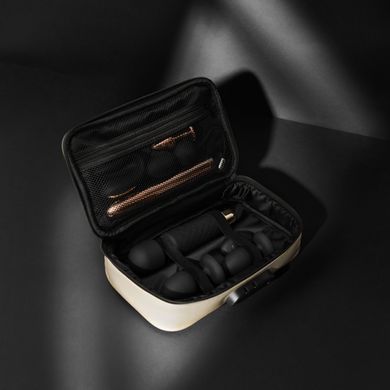 Кейс для игрушек Dorcel DISCREET BOX LUXURY GOLD, кодовый замок, 27&times;16&times;7,62 см