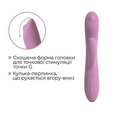Смарт вибратор-кролик с жемчужной стимуляцией точки G Svakom Trysta Neo