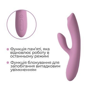 Смарт вибратор-кролик с жемчужной стимуляцией точки G Svakom Trysta Neo