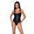 Боди из эко-кожи и кружева Passion LOONA BODY XXL/XXXL, black