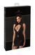 Платье Noir Handmade F343 Powerwetlook and lace mini skirt - S