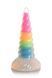 Фэнтезийный фаллоимитатор Creature Cocks Luminescent Rainbow Silicone Dildo, светится в темноте, 19,6 см