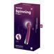 Вібратор з ротацією Satisfyer Spinning G-Spot 1 Red, плоский майданчик для стимуляції точки G
