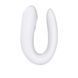 Смарт-вибратор для пар Satisfyer Double Joy White с широким клиторальным стимулятором