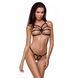 Трусики стрінги зі стреп Passion Exclusive ARMANDA THONG S/M, black