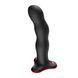 Фалоімітатор Fun Factory BOUNCER Black, кульки всередині, ефект вібрації, діаметр 3,9 см