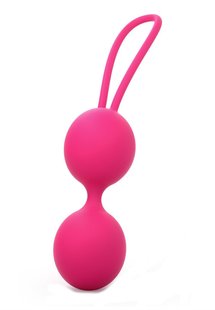 Вагинальные шарики Dorcel Dual Balls Magenta, диаметр 3,6см, вес 55гр