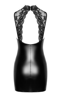 Платье Noir Handmade F343 Powerwetlook and lace mini skirt - M