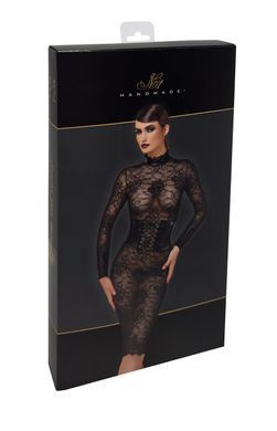 Платье Noir Handmade F375 Noirelle Lace Corset Midi dress XL