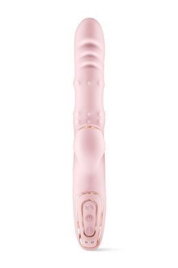 Вибратор-кролик 5в1 Yoba Classy, вибрация, ротация, пульсация, жемчужный массаж, нагрев