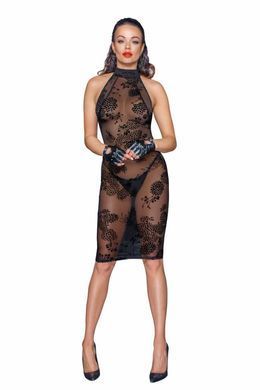 Платье Noir Handmade F240 Midi tulle dress with velvet straps, S