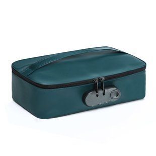 Кейс для іграшок Dorcel DISCREET BOX LUXURY GREEN, кодовий замок, 27&times;16&times;7,62 см