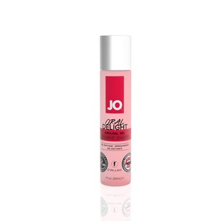 Возбуждающий гель для оральных ласк System JO ORAL DELIGHT - STRAWBERRY SENSATION (30 мл)