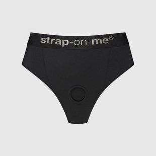 Трусики с фиксацией дилдо Strap-On-Me Harness Lingerie Idole - XL - Black