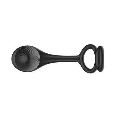 Анальная вибропробка Nexus Tornado Cock and Ball Ring