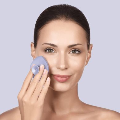 Щітка для обличчя GESKE Facial Brush 4в1 з тримачем purple