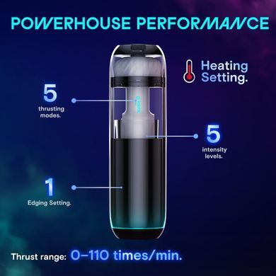 Смарт-мастурбатор Kaotik Labs The Cocoon, режим edging, пульсации, подогрев до 42 &deg;C