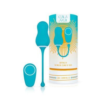 Виброяйцо Cala Azul &ndash; Elena Vibrating Egg With Remote Control, 10 режимов, пульт ДУ