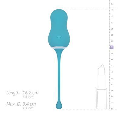 Виброяйцо Cala Azul &ndash; Elena Vibrating Egg With Remote Control, 10 режимов, пульт ДУ